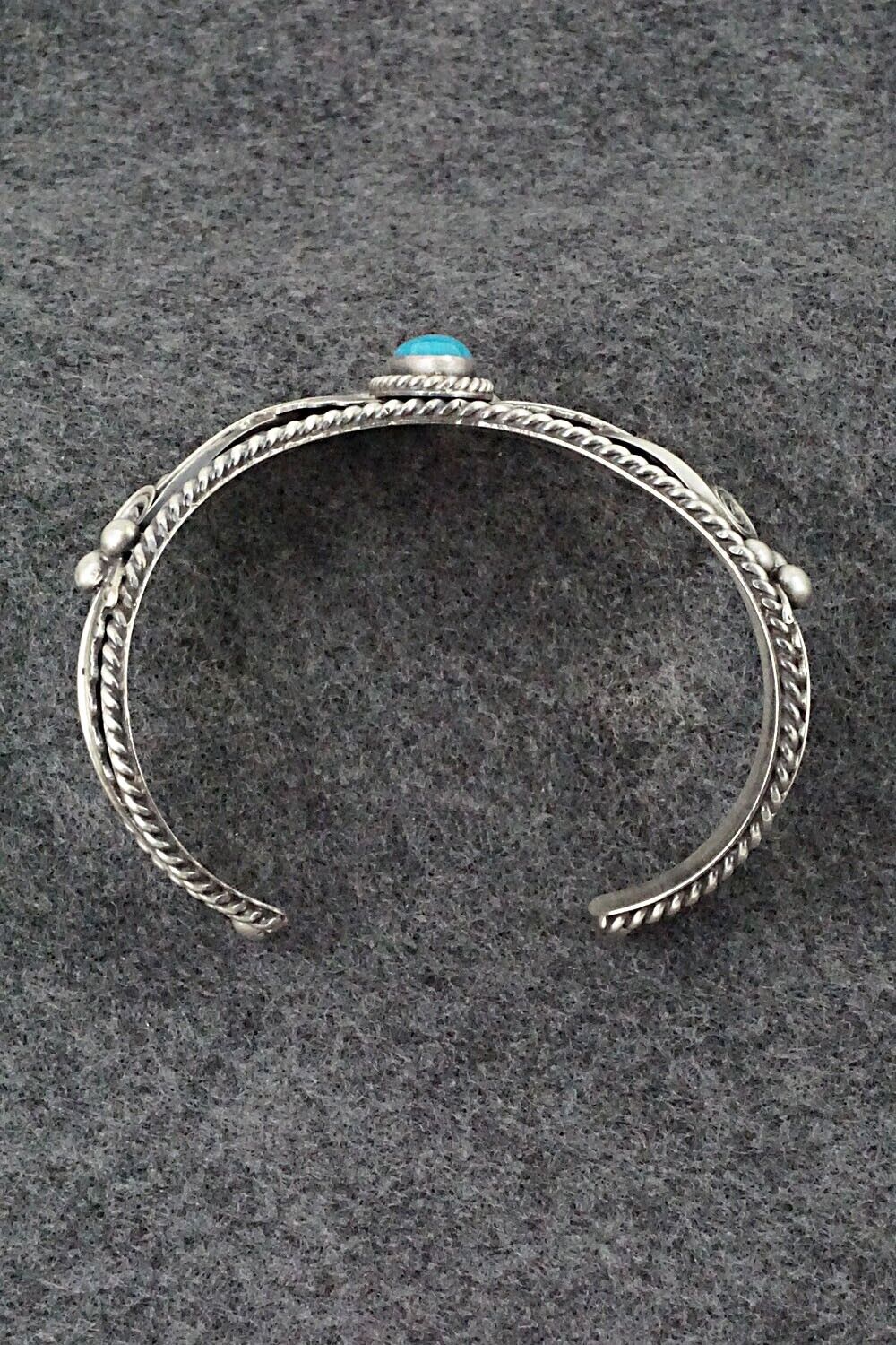 Turquoise & Sterling Silver Bracelet - Tom Lewis