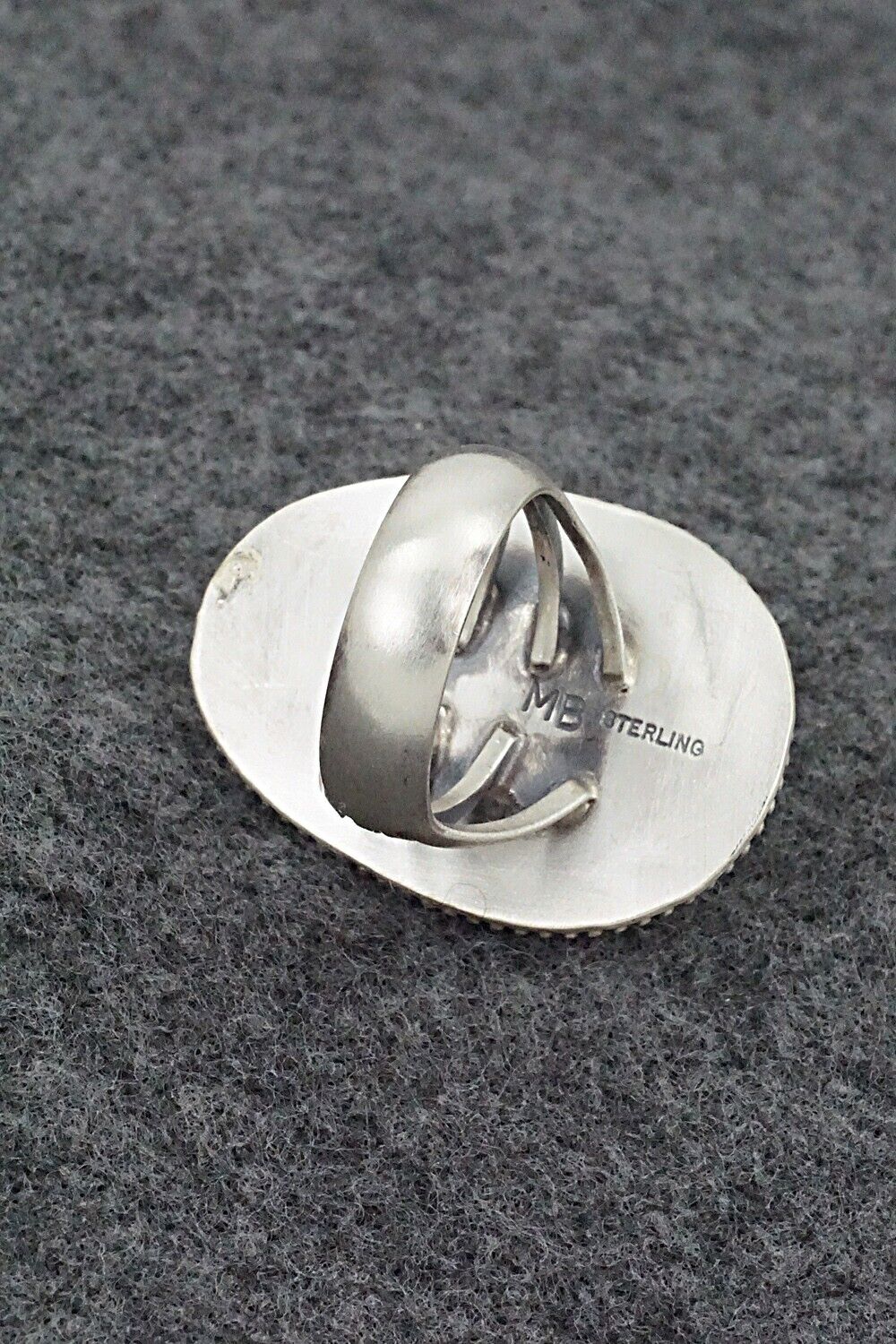 Turquoise & Sterling Silver Ring - Marita Benally - Size 7