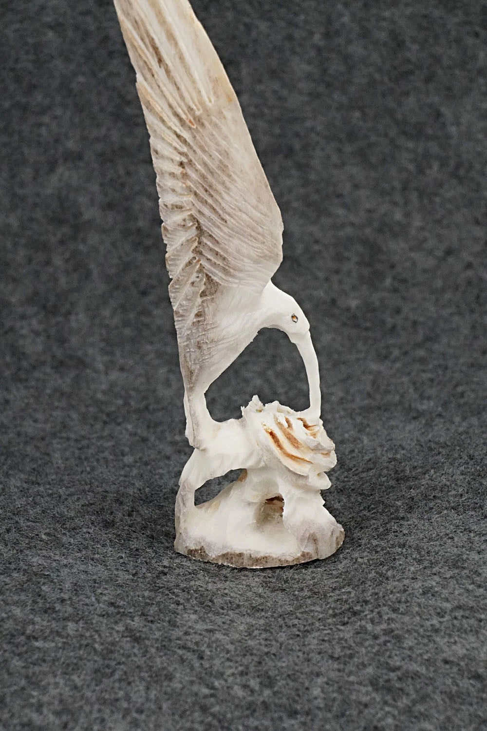 Hummingbird Zuni Fetish Carving - Lewis Malie