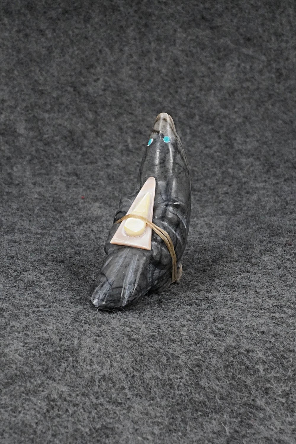 Bird Zuni Fetish Carving - Delvin Leekya