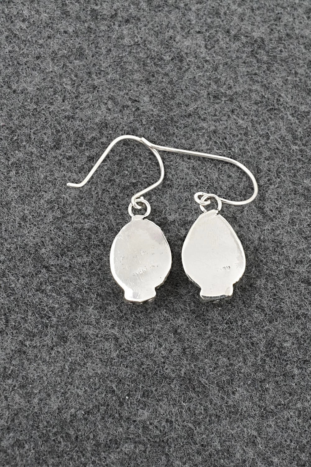 Turquoise & Sterling Silver Earrings - Rosemary Saunders