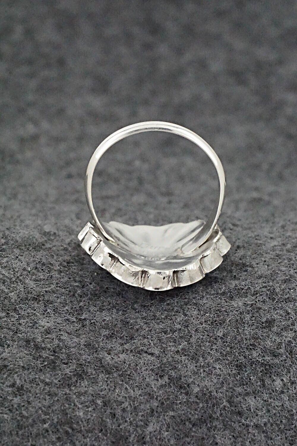 Multi-Stone & Sterling Silver Ring - Burdian Soseeah - Size 8.25