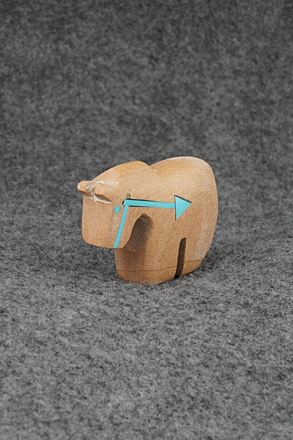 Horse Zuni Fetish Carving - Bernard Laiwakete