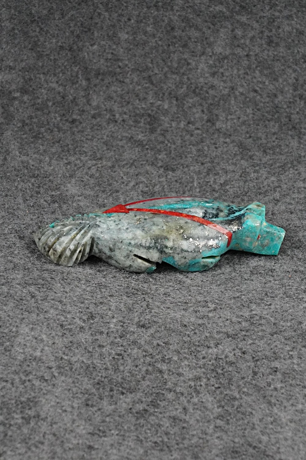 Badger Zuni Fetish Carving - Bernard Laiwekete