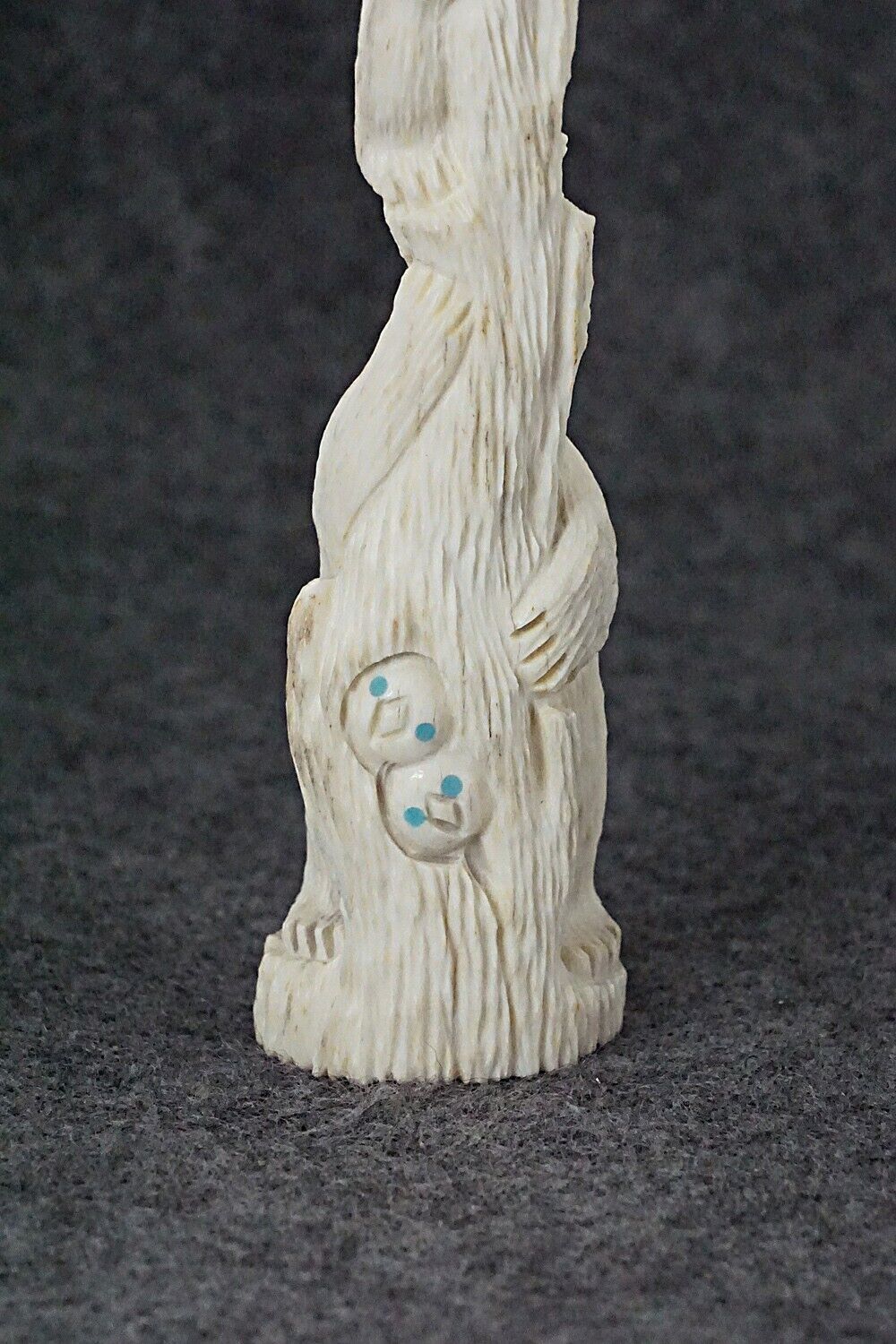 Bears & Owls Zuni Fetish Carving - Destry Siutza