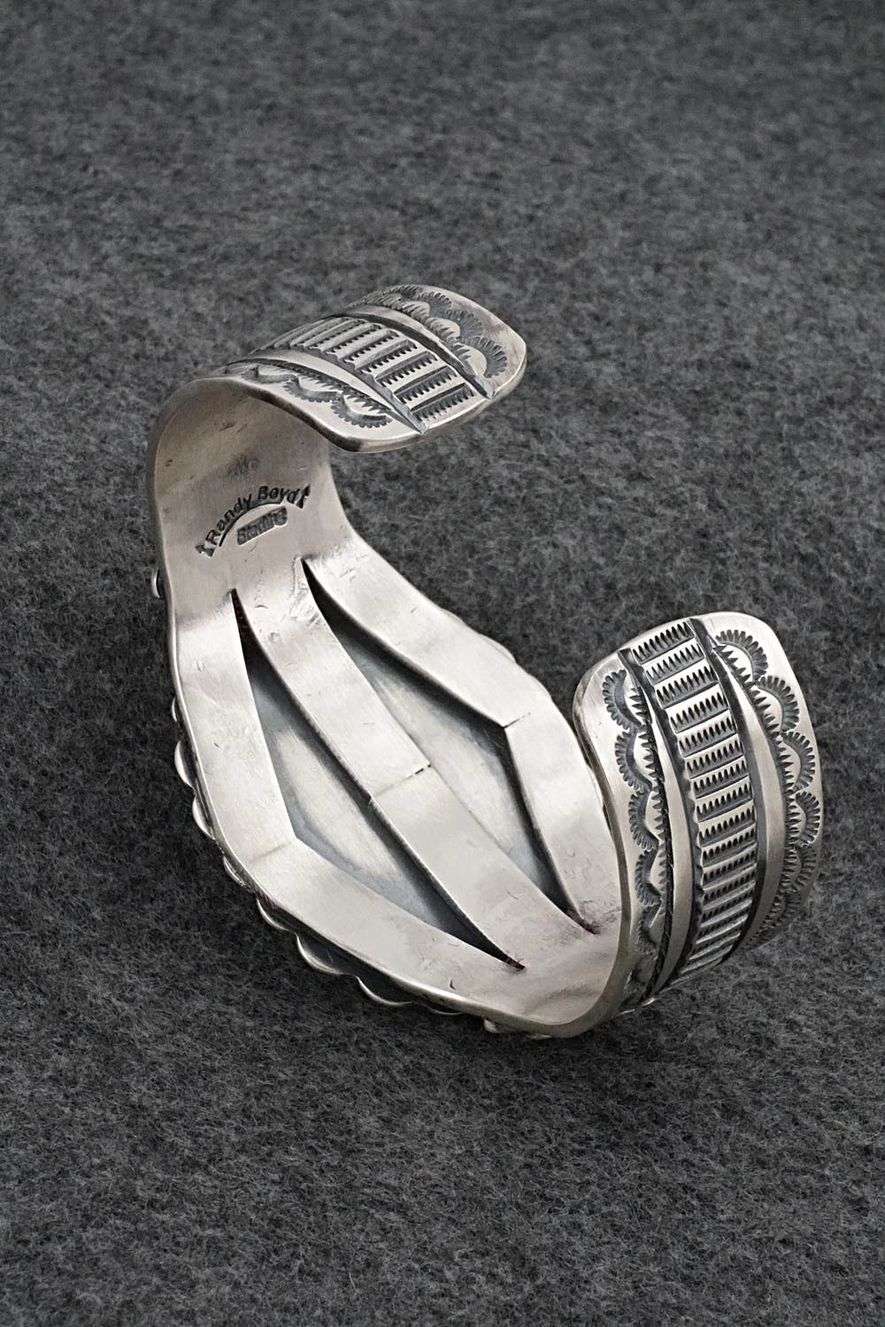 Turquoise & Sterling Silver Bracelet - Randy Boyd