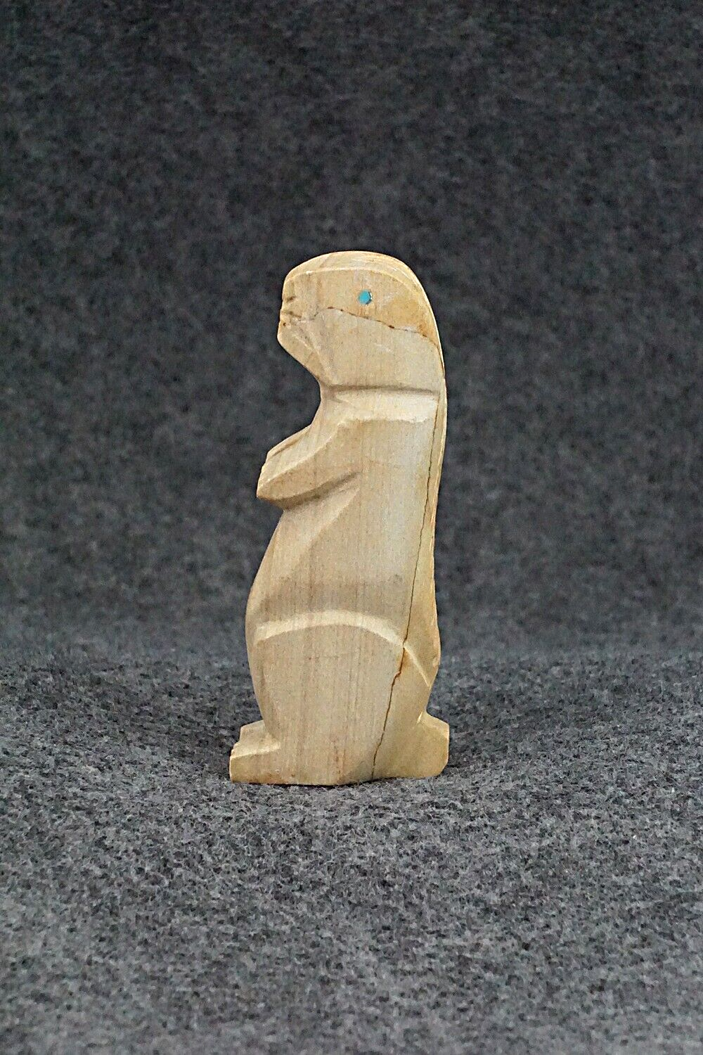 Prairie Dog Zuni Fetish Carving - Tony Mackel