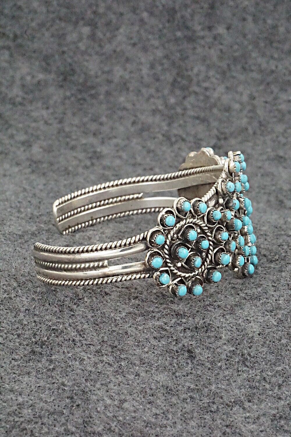 Turquoise & Sterling Silver Bracelet - Wayne Johnson