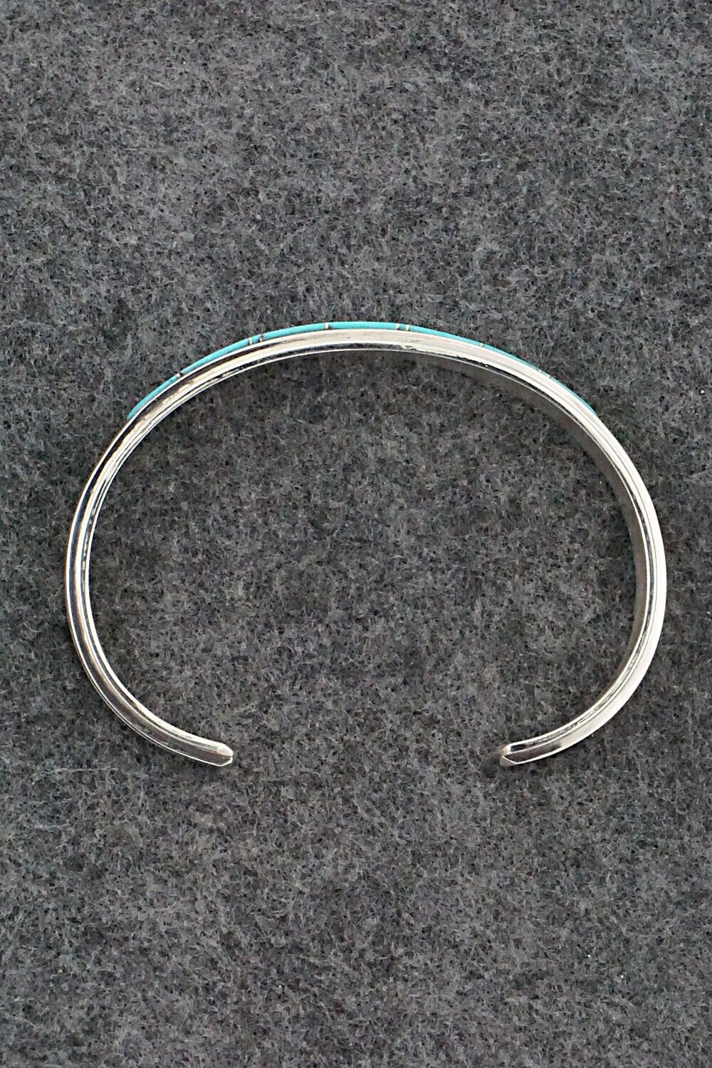 Turquoise & Sterling Silver Bracelet - Wilbert Muskett Jr.