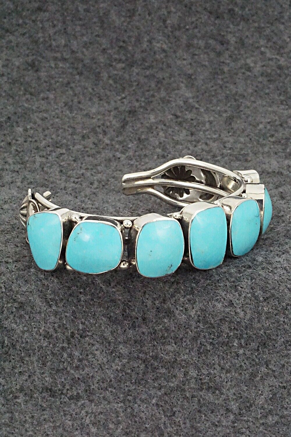 Turquoise & Sterling Silver Bracelet - Irvin Tsosie