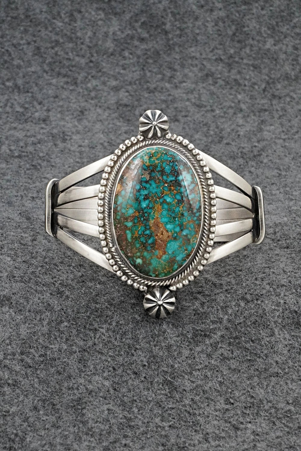 Turquoise & Sterling Silver Bracelet - Kathleen Livingston