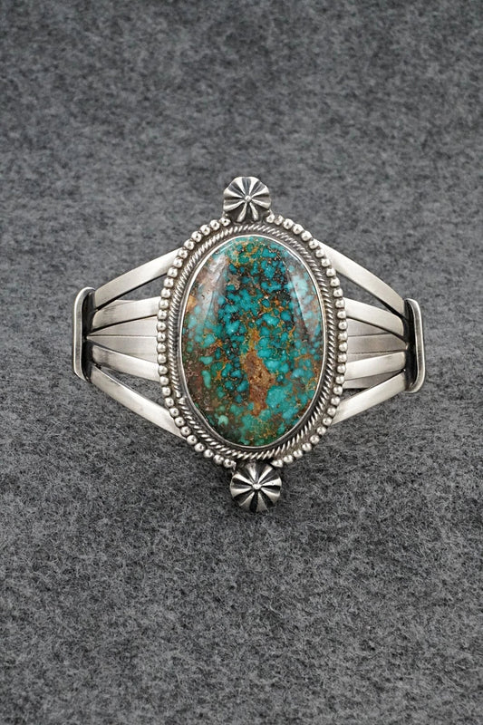 Turquoise & Sterling Silver Bracelet - Kathleen Livingston