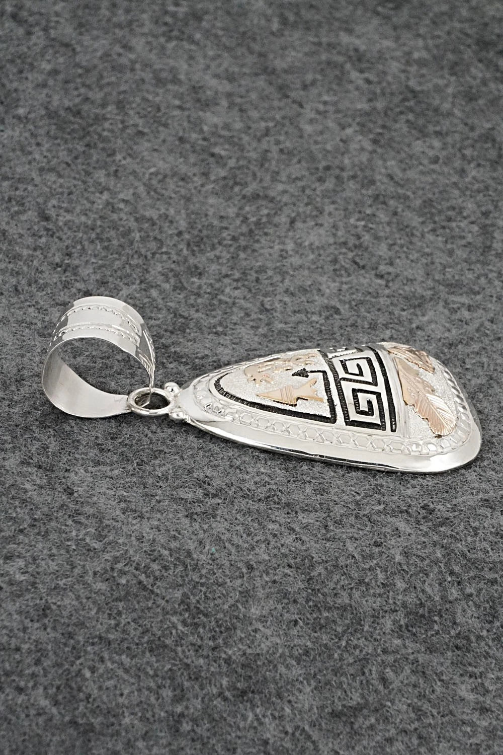 Sterling Silver & Gold Fill Pendant - Allison Manulito