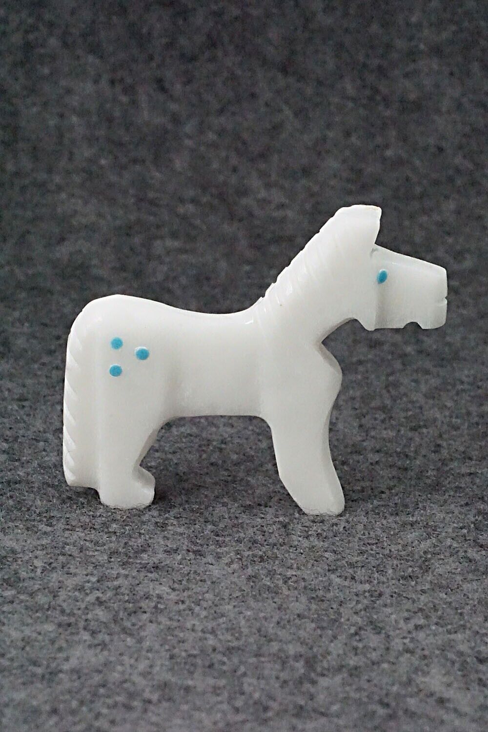 Horse Zuni Fetish Carving - Todd Etsate