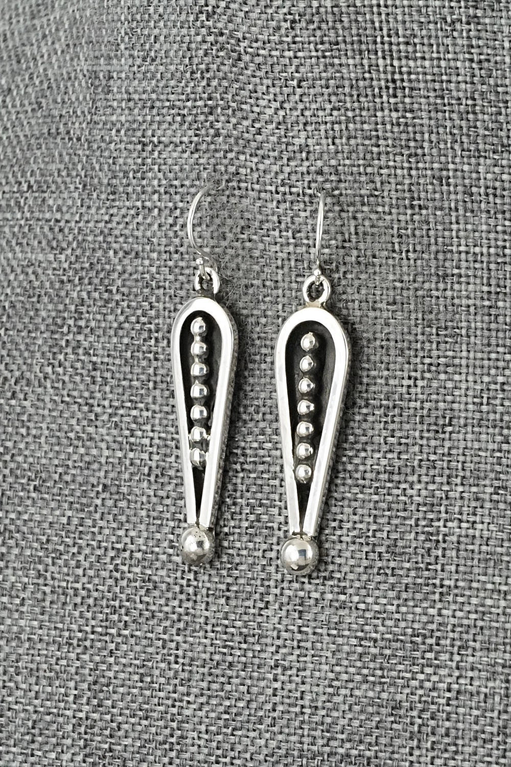 Sterling Silver Earrings - Jonathan Nez