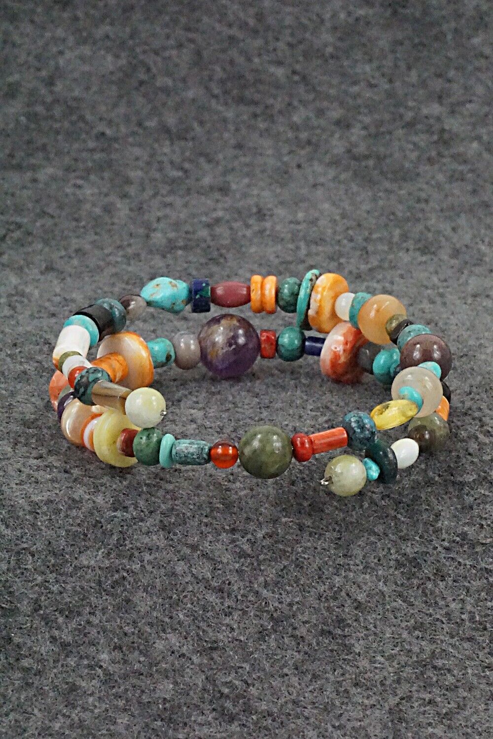 Multi-Stone Beaded Bracelet - Helen Tsosie