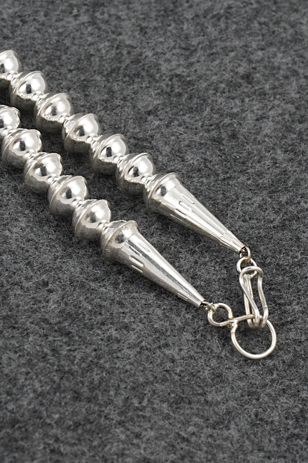 Turquoise & Sterling Silver Squash Blossom Set - Phil Garcia