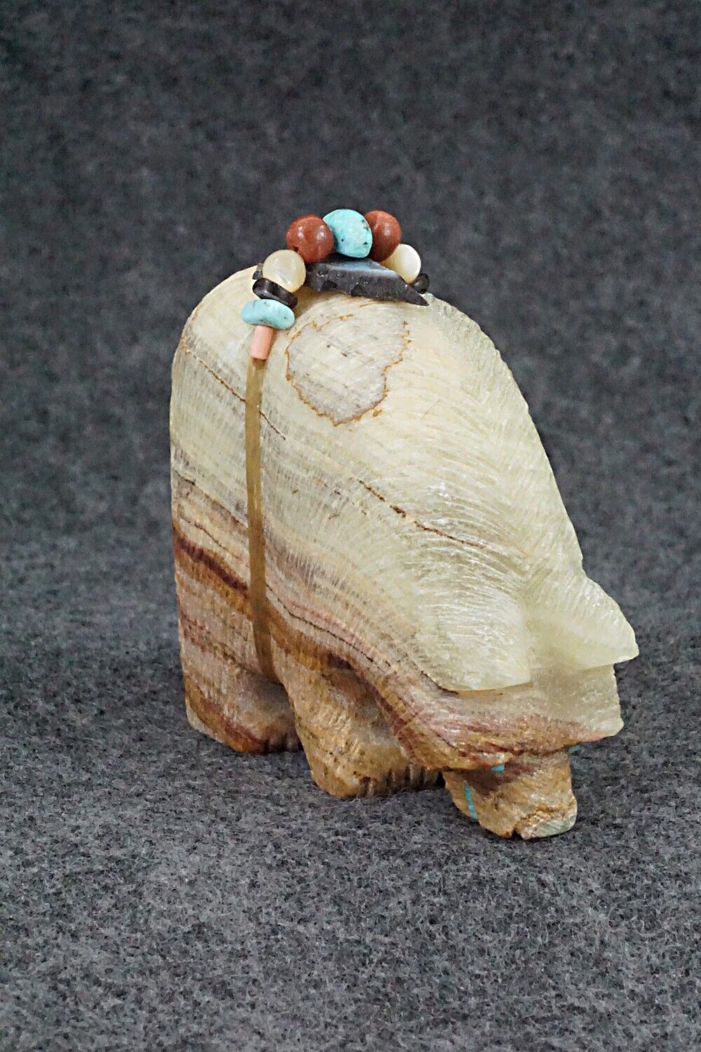 Bear Zuni Fetish Carving - Douglas Martza