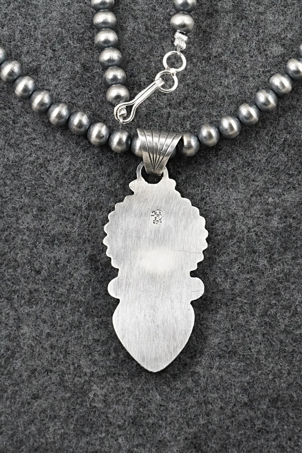 Turquoise & Sterling Silver Necklace - Sharon McCarthy