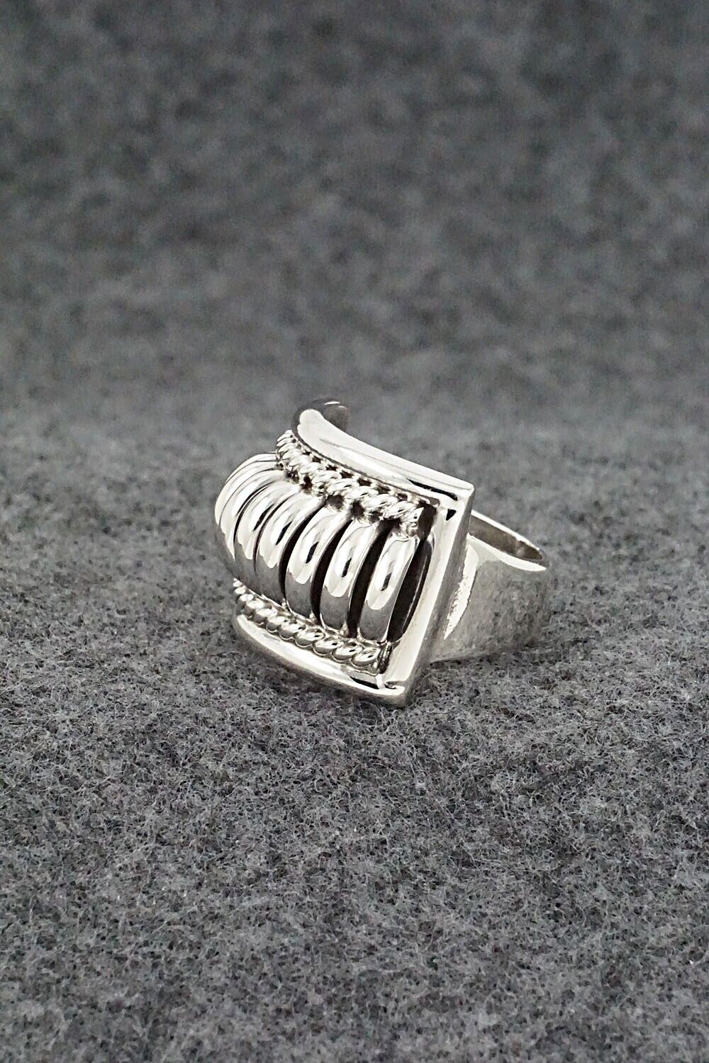 Sterling Silver Ring - Thomas Charley - Size 7.5