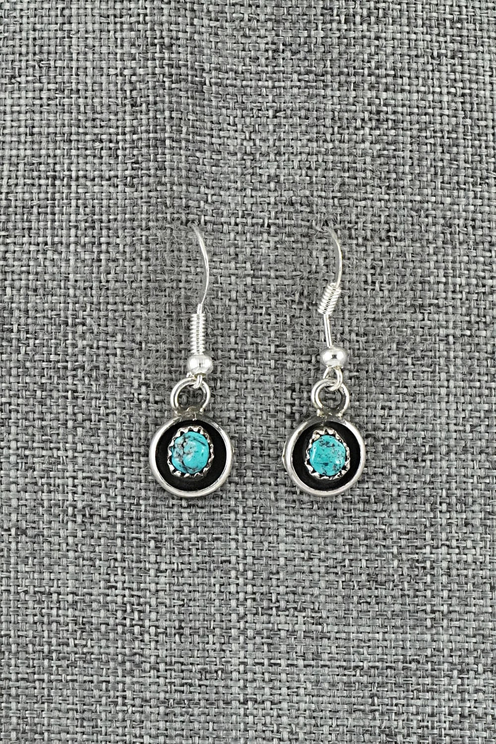 Turquoise & Sterling Silver Squash Blossom Set - Phil Garcia