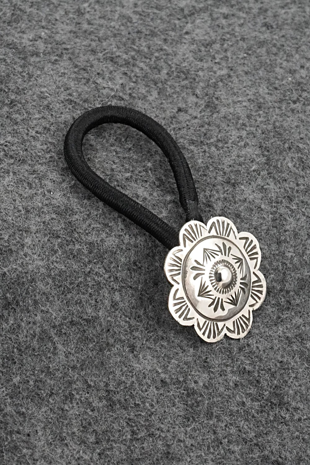 Sterling Silver Hair Tie - Bertha Begay