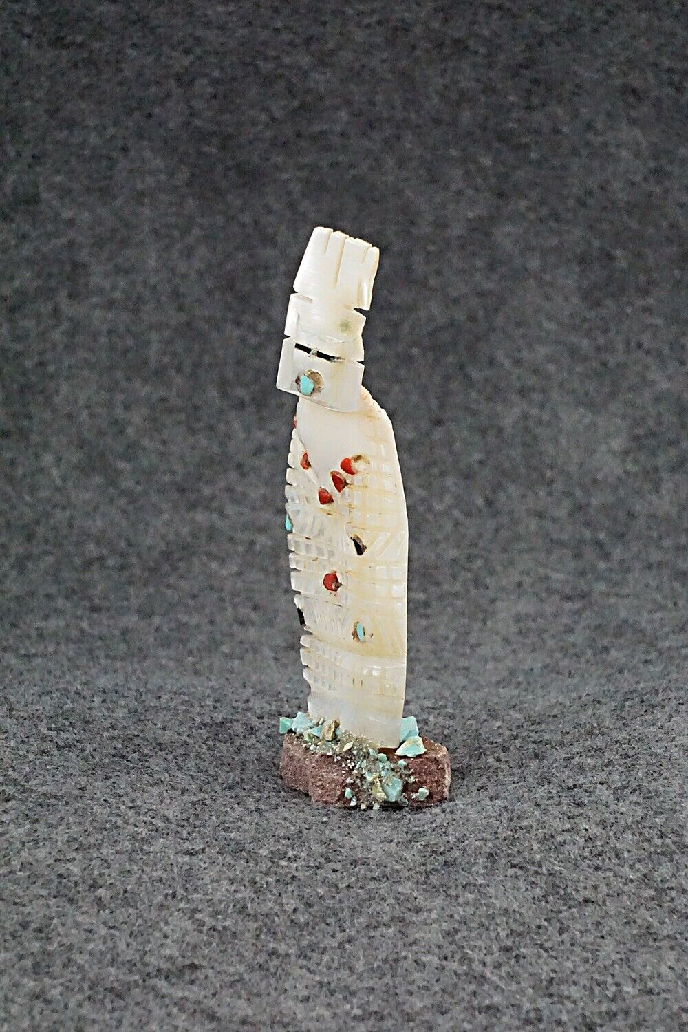 Corn Maiden Zuni Fetish Carving - Carl Etsate