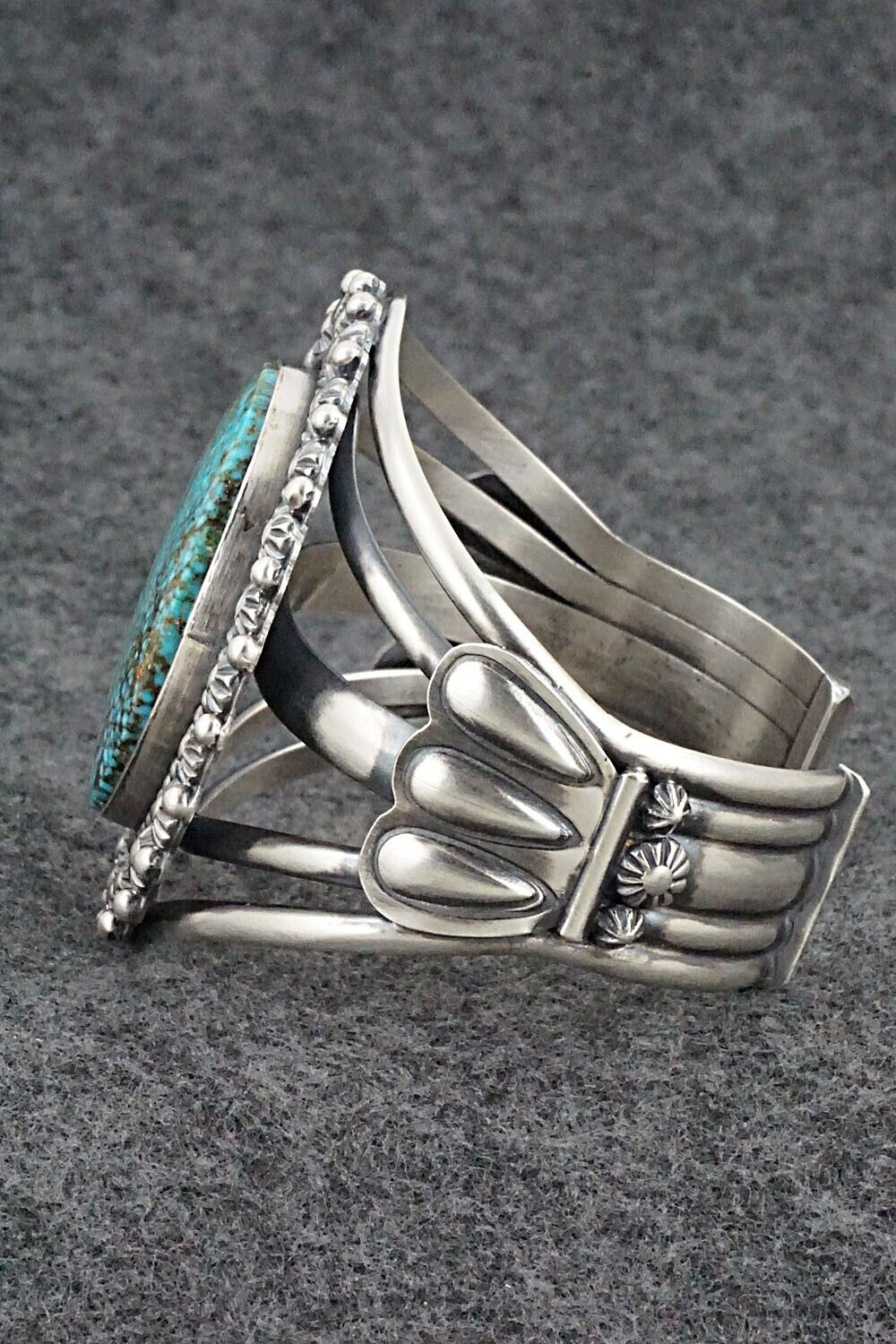 Turquoise & Sterling Silver Bracelet & Ring Set - Raymond Delgarito