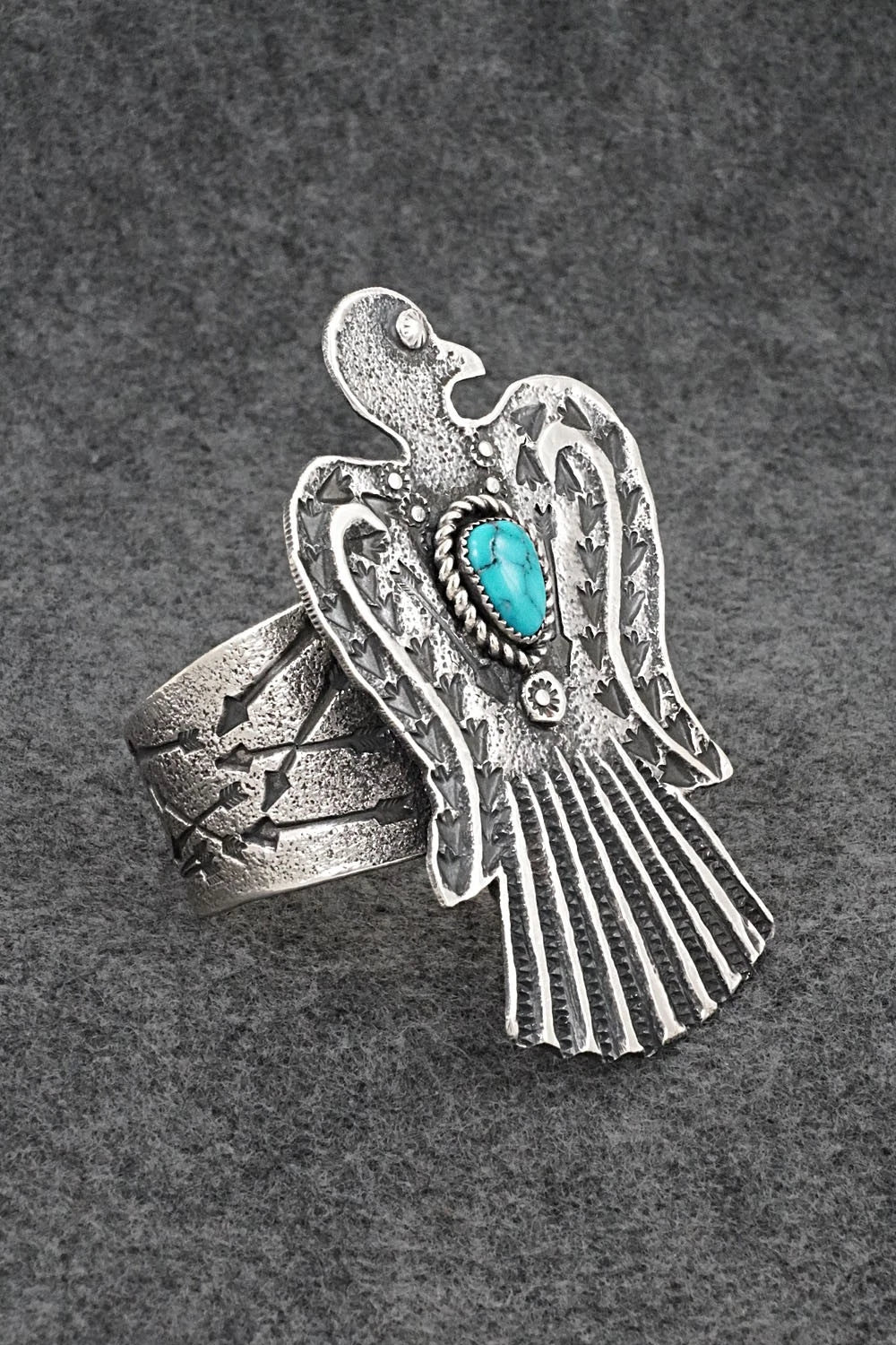 Turquoise & Sterling Silver Bracelet - Delbert Arviso