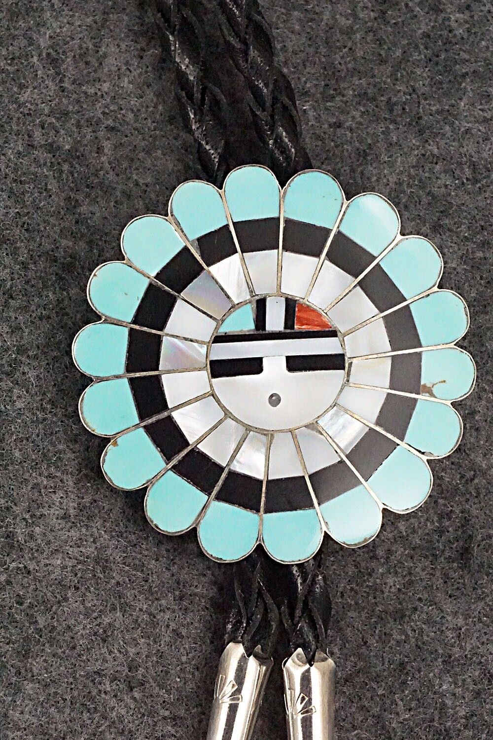 Multi Stone & Sterling Silver Bolo Tie - Bryant Othole