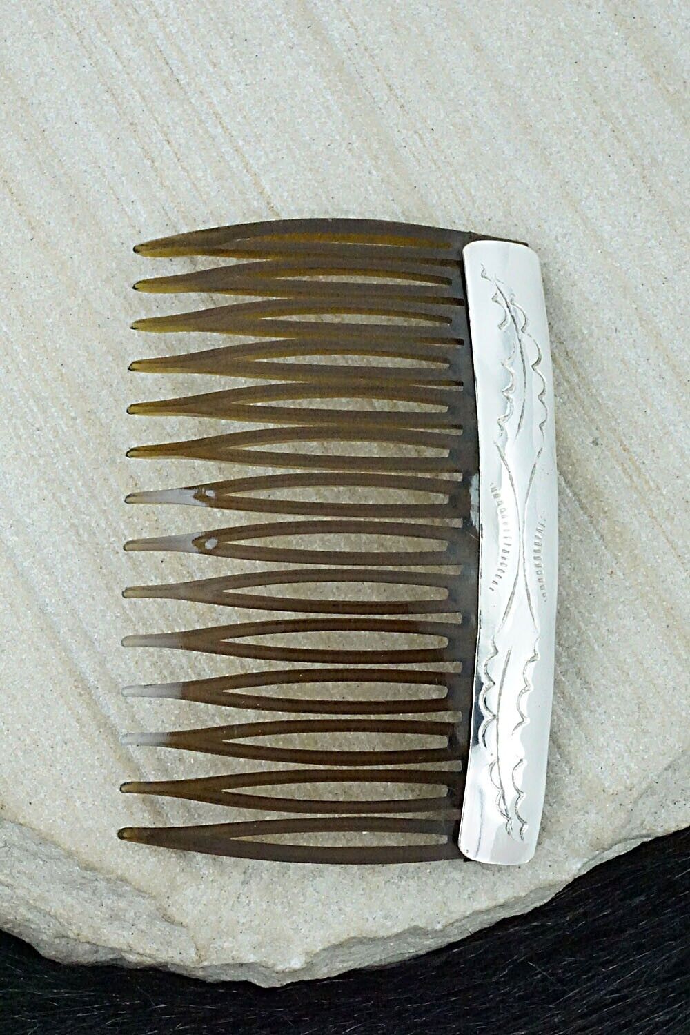 Sterling Silver Hair Combs - Randall Dalgai