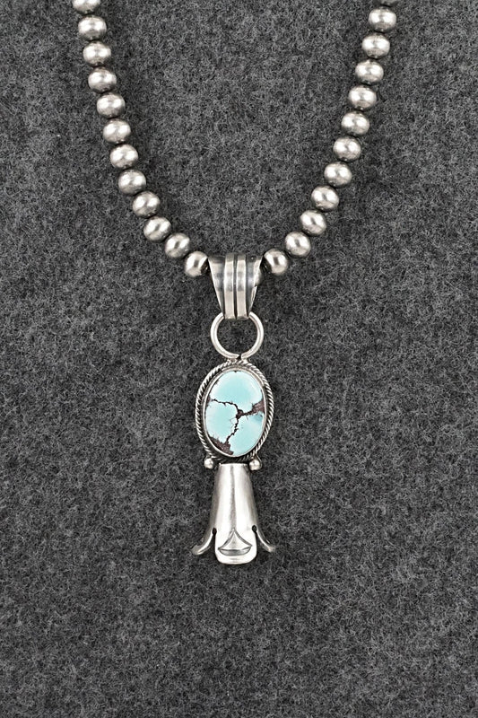 Turquoise & Sterling Silver Necklace - Sharon McCarthy