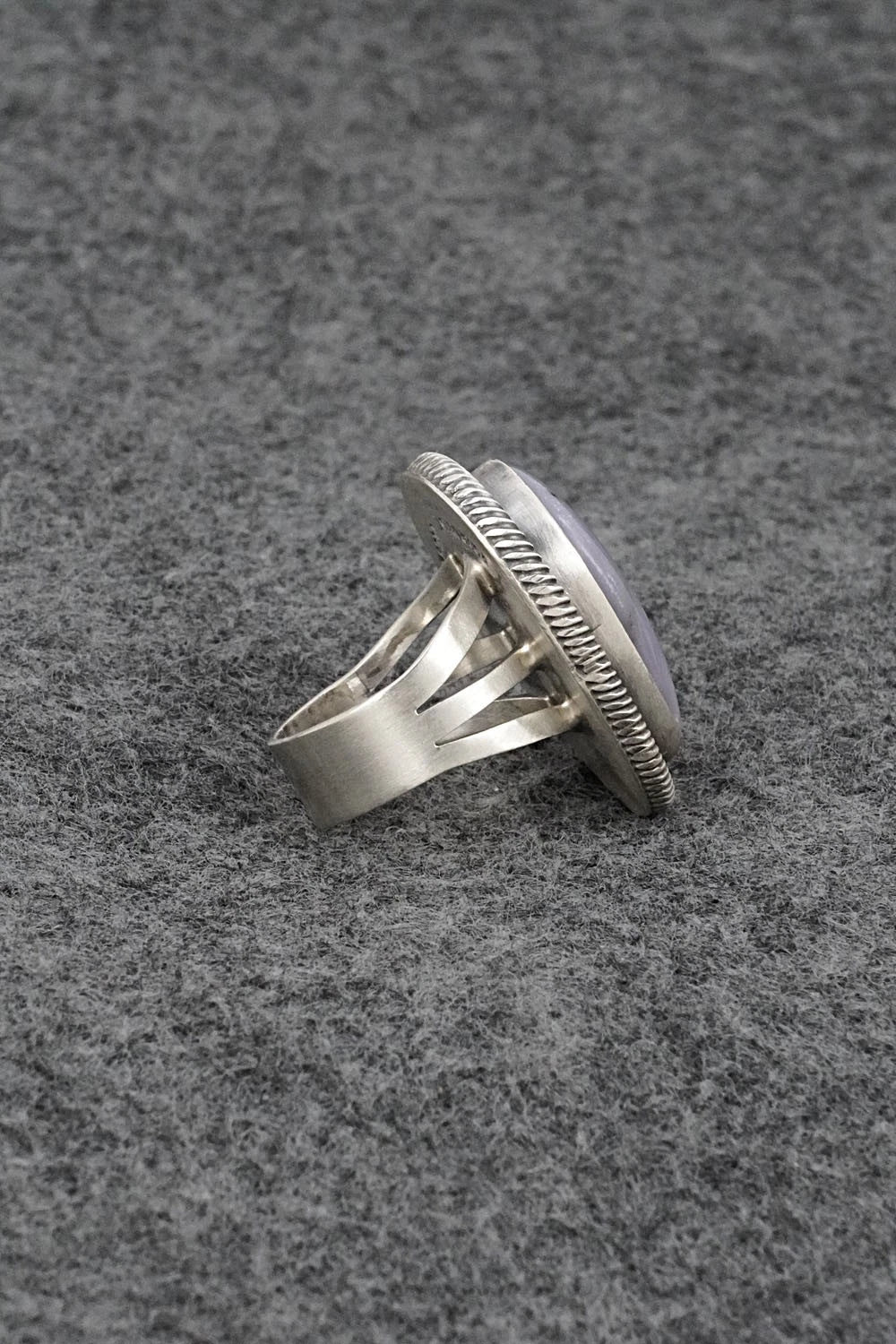 Morado & Sterling Silver Ring - Darrin Livingston - Size 6