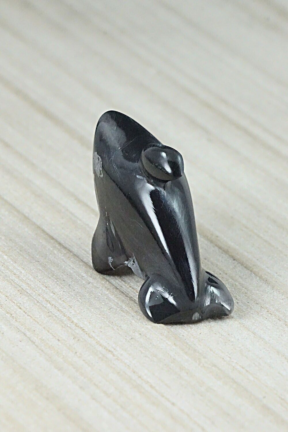 Orca Whale Zuni Fetish Carving - Kenny Chavez