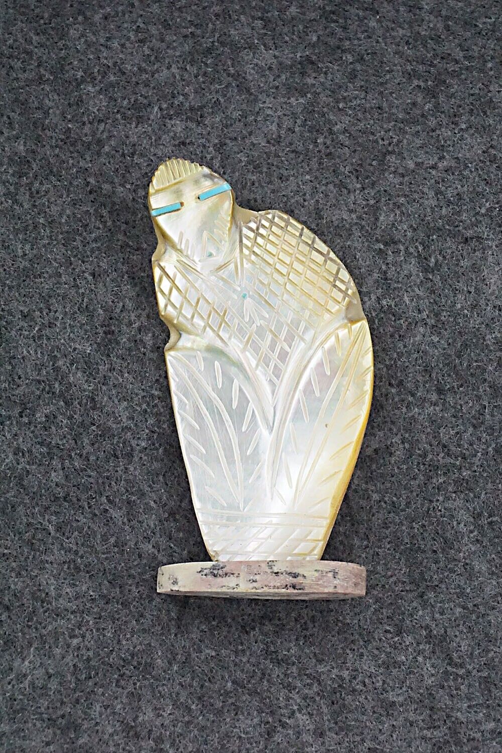 Corn Maiden Zuni Fetish Carving - Brandon Phillips