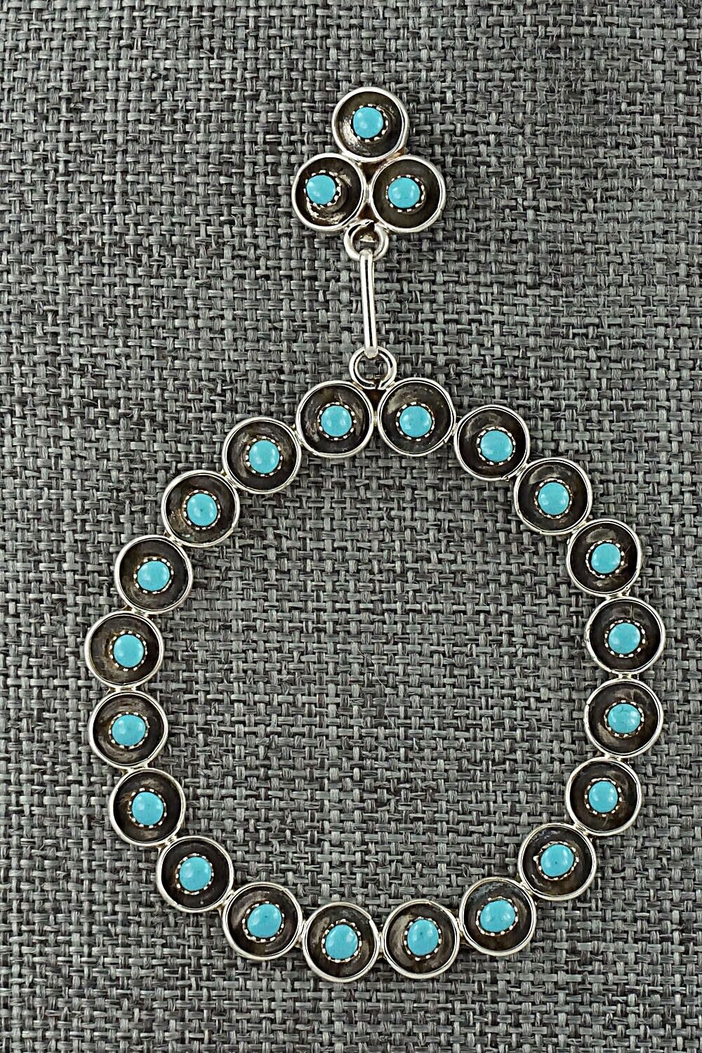 Turquoise & Sterling Silver Earrings - Ashley Laate