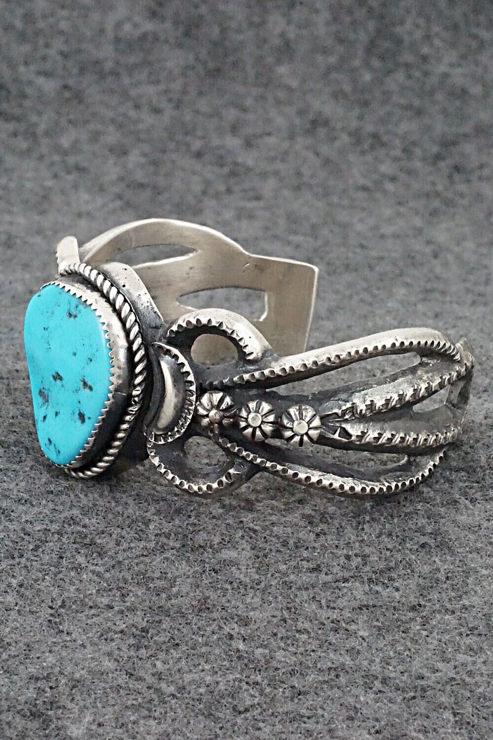 Turquoise & Sterling Silver Bracelet - Richard Yazzie