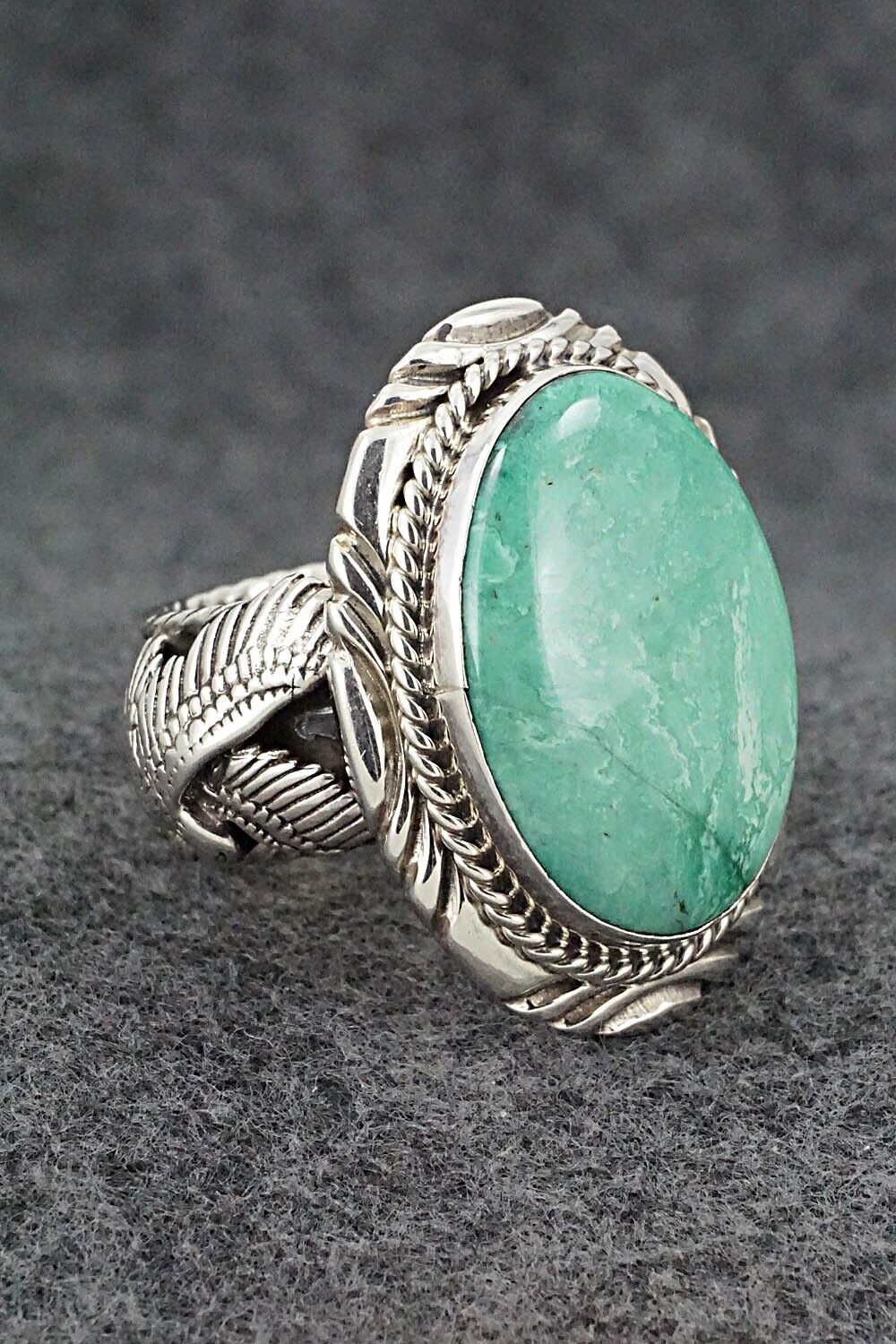 Variscite & Sterling Silver Ring - Tommy Moore - Size 13