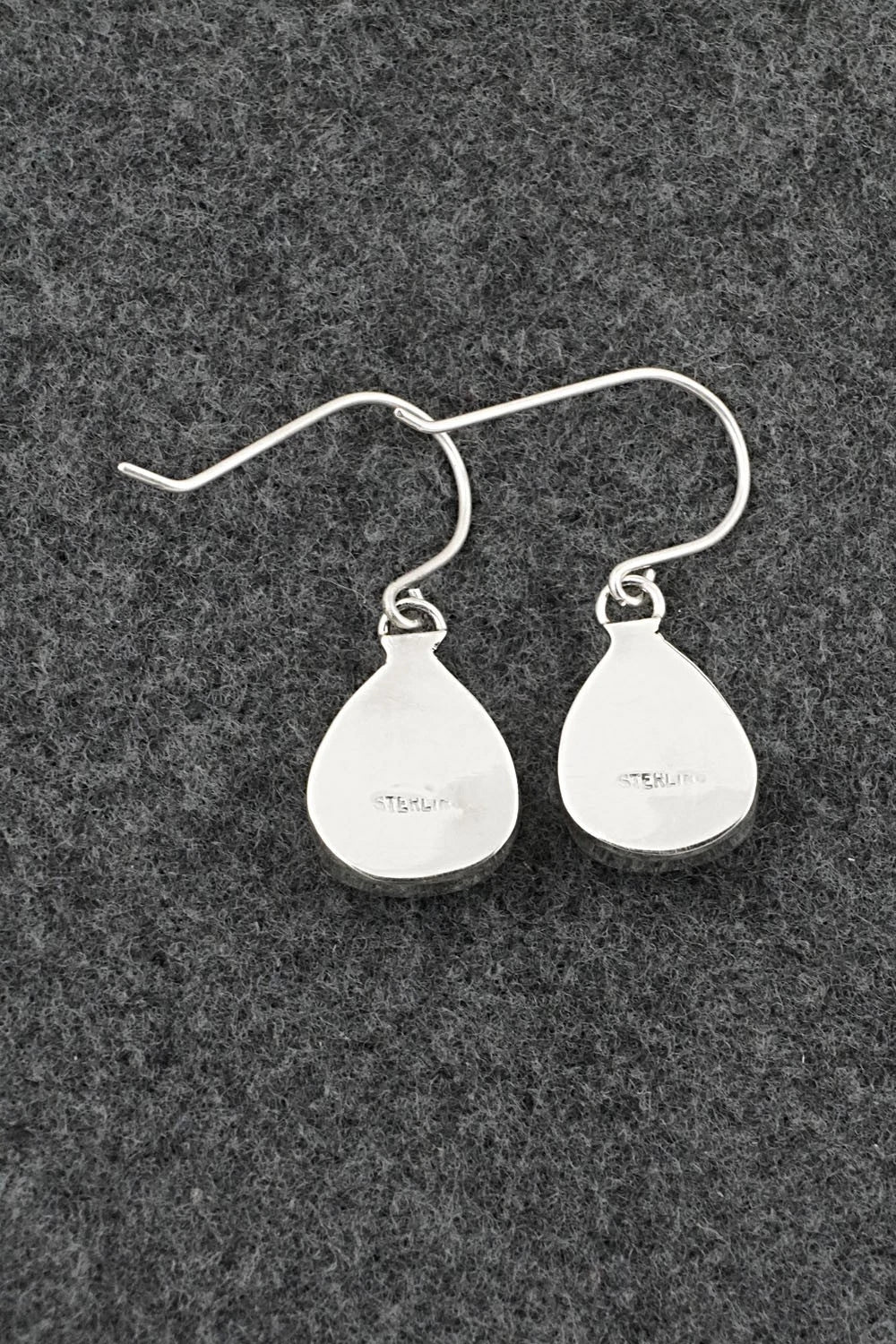 Turquoise & Sterling Silver Earrings - Rosemary Saunders