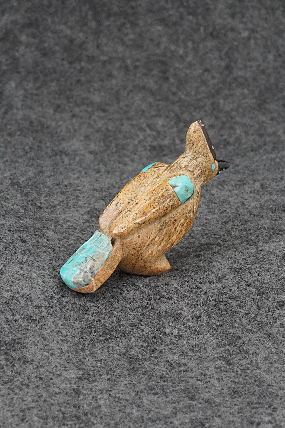 Bird Zuni Fetish Carving - Freddie Leekya