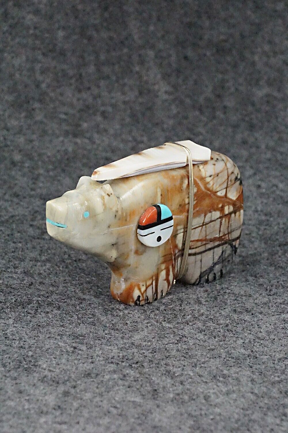 Bear Zuni Fetish Carving - Darrin Boone