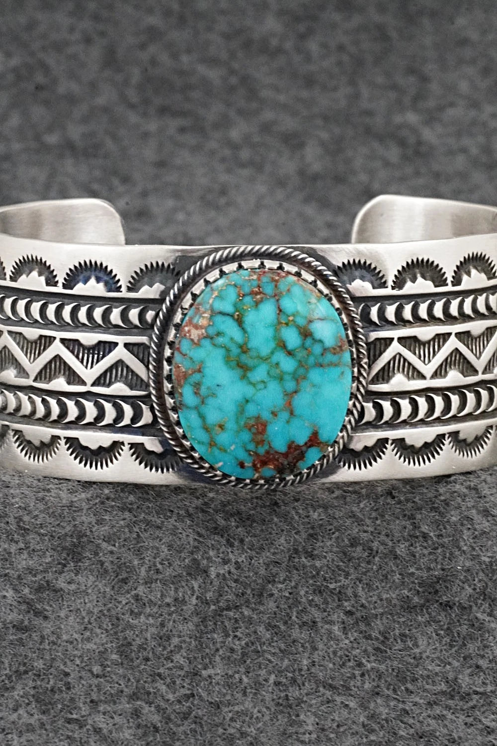 Turquoise & Sterling Silver Bracelet - Randy Boyd