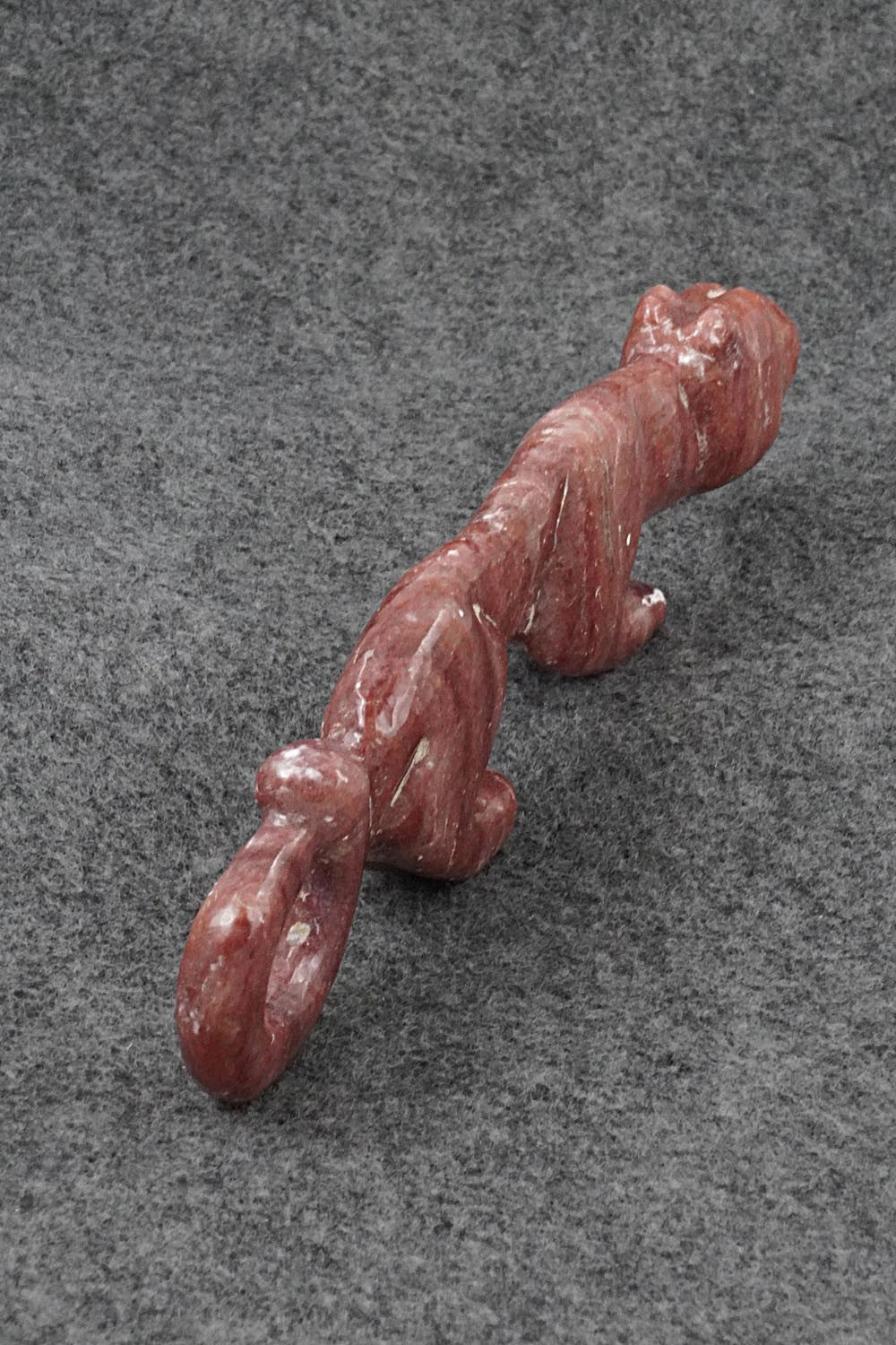 Mountain Lion Zuni Fetish Carving - Carlton Camasona