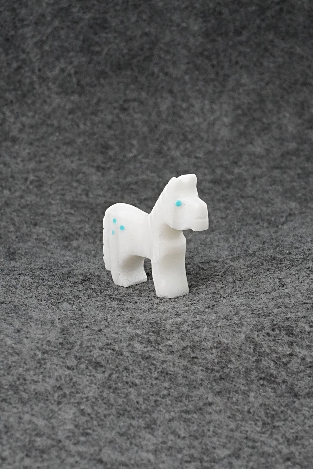 Horse Zuni Fetish Carving - Todd Etsate