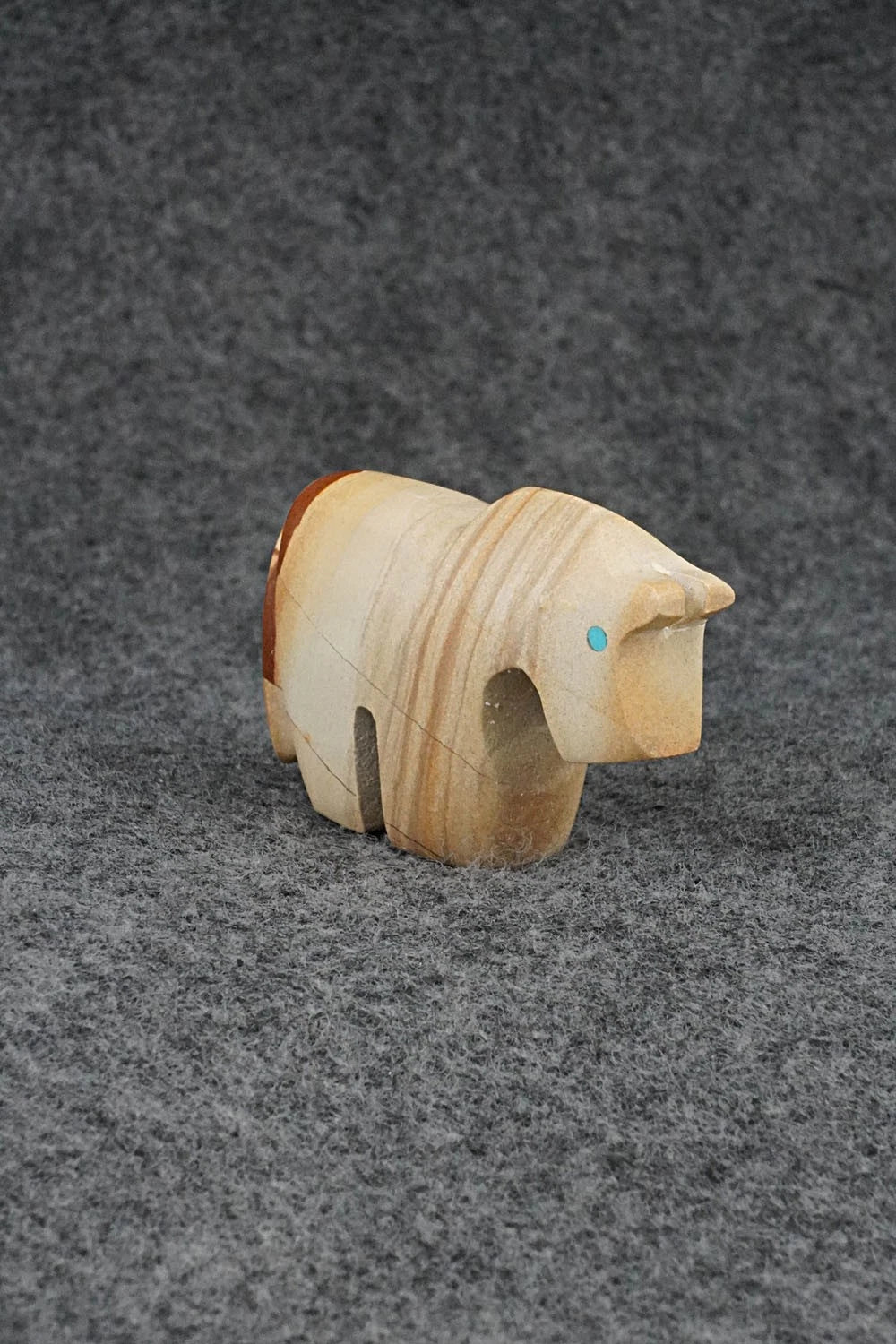 Horse Zuni Fetish Carving - Bernard Laiwakete