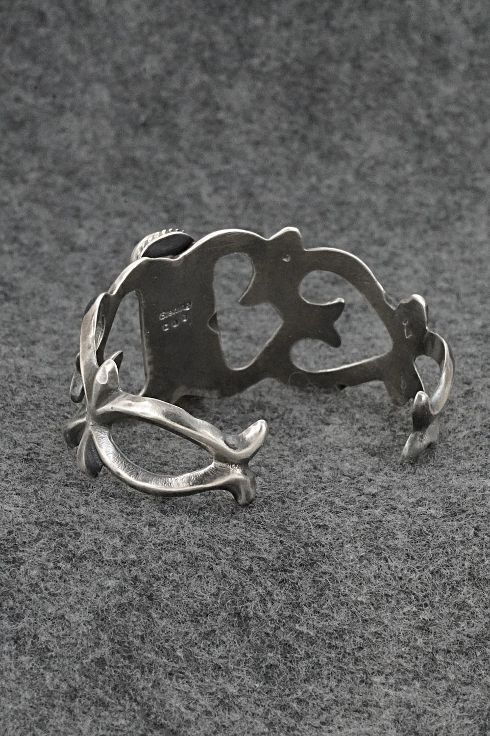 Turquoise & Sterling Silver Bracelet - Eugene Gruber