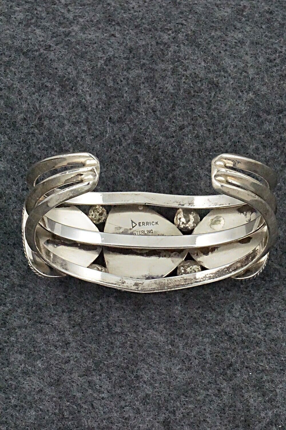 Turquoise and Sterling Silver Bracelet - Derrick Gordon