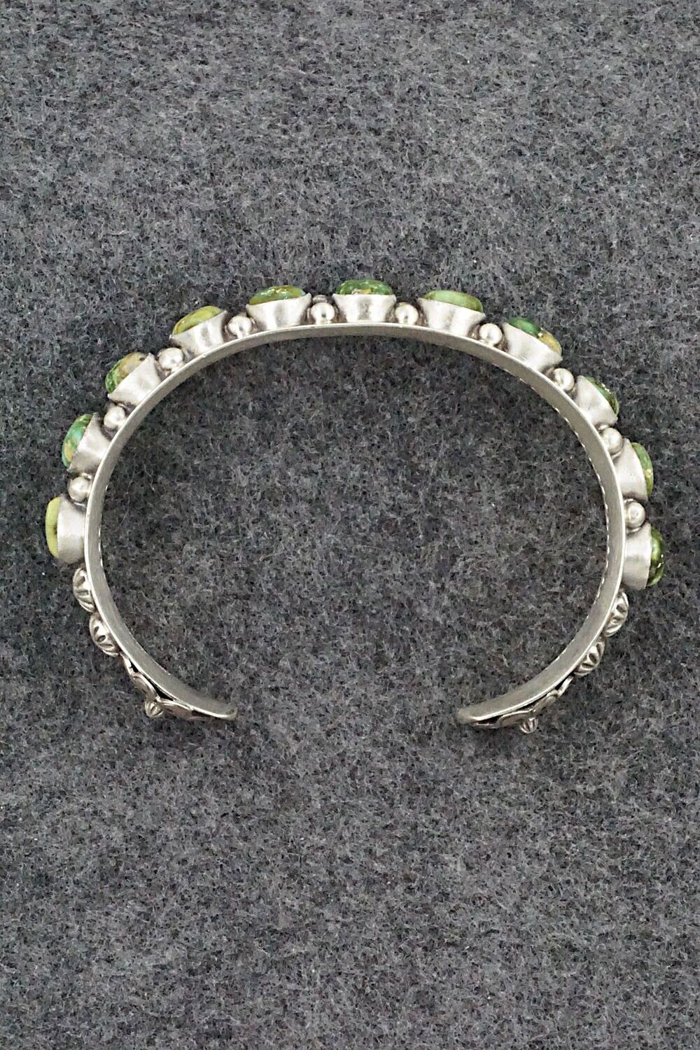 Turquoise & Sterling Silver Bracelet - Tom Lewis