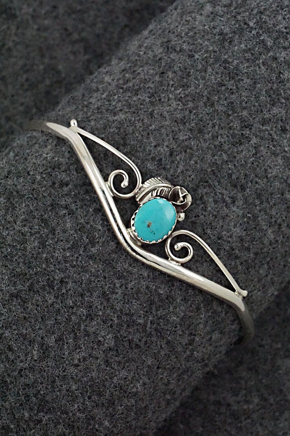Turquoise & Sterling Silver Bracelet - Max Calladitto