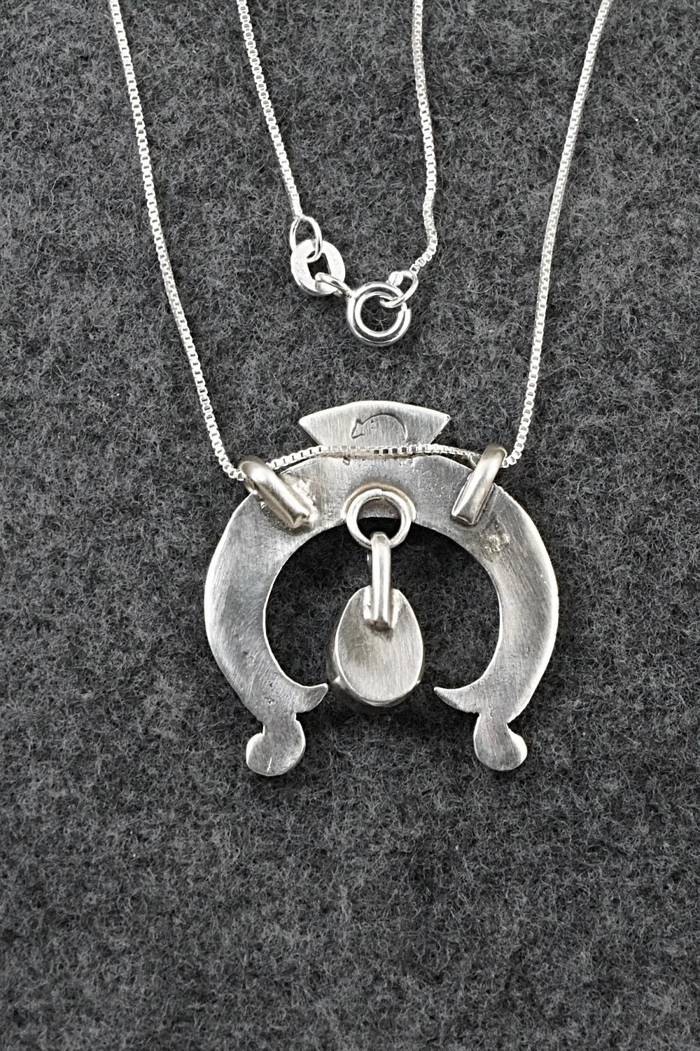 Turquoise & Sterling Silver Necklace - Gary Shorty